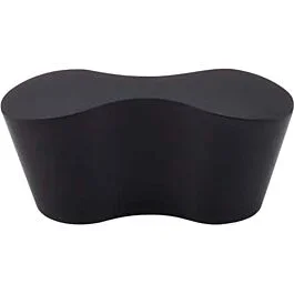 Top Knobs Infinity Knob Contemporary Style Flat Black Knob, 9/16 Inch Diameter