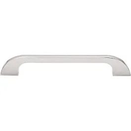 Top Knobs Neo Pull Contemporary Style 6-Inch (152mm) Center to Center, Overall Length 7-Inch Polished Nickel Cabinet Hardware Pull / Handle