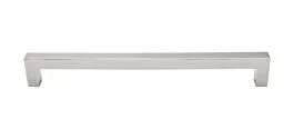 Top Knobs Square Appliance Pull Contemporary 12-Inch (305mm) Center To Center, Overall Length 12-5/8″ Polished Nickel Cabinet Hardware Pull / Handle
