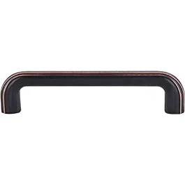 Top Knobs Victoria Falls Pull Contemporary,Transitional Style 5-Inch (128mm) Center to Center, Overall Length 5-5/8″ Umbrio Cabinet Hardware Pull / Handle