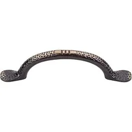 Top Knobs Warwick Fixed Pull Old World Style 3-3/4 Inch (96mm) Center to Center, Overall Length 5-3/4″ Dark Antique Brass Cabinet Hardware Pull / Handle