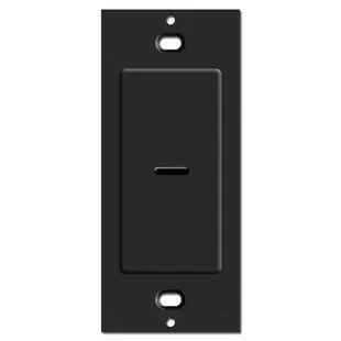Touch-Plate 1 Button Ultra Low Voltage Switch – Black