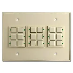 Touch Plate Classic LED 18 Switch Low Voltage Control – Ivory