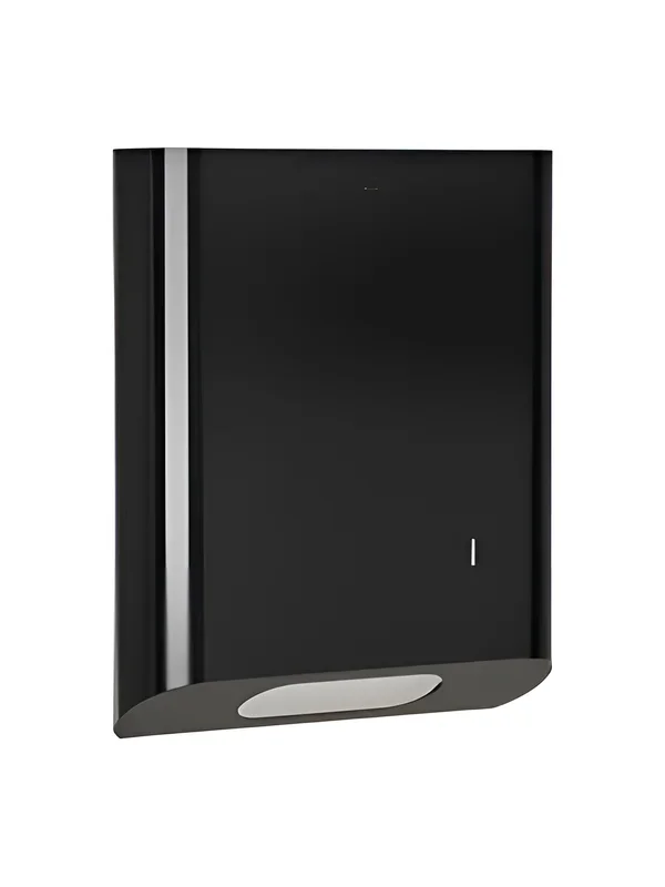 Towel Dispenser – Surface Mounted, Medium Capacity, Brushed Black by Bradley