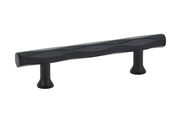 Tribeca Cabinet Pull – 3-1/2″ Center to Center Flat Black Finish by Emtek