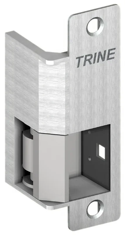 Trine Access Technology Electric Strike – Fire Rated, 12VDC, Satin Stainless Steel