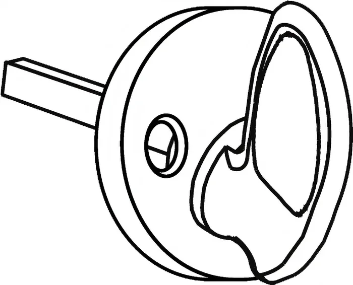 Turnpiece Assembly, 626/US26D Satin Chrome – Marks Hardware