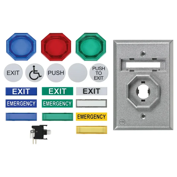 Universal Push Button Kit – STI Electrical and Mechanical Hardware