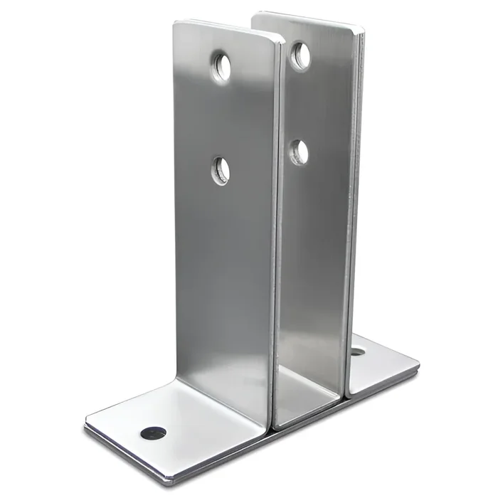 Urinal Screen Bracket 1″ x – Heavy Stamped S/S by Jacknob