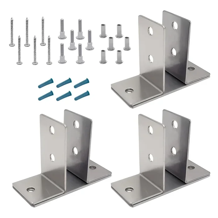 Urinal Screen Pack 7/8″ – Stamped S/s 6lp by Jacknob