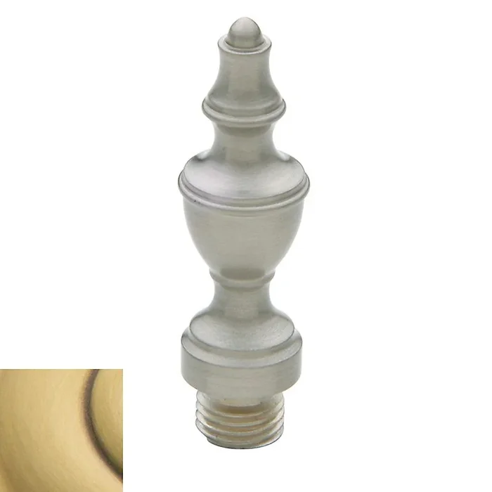 Urn Tip for Square Corner Hinge (2/SET) Satin Brass and Brown Finish – Baldwin Estate