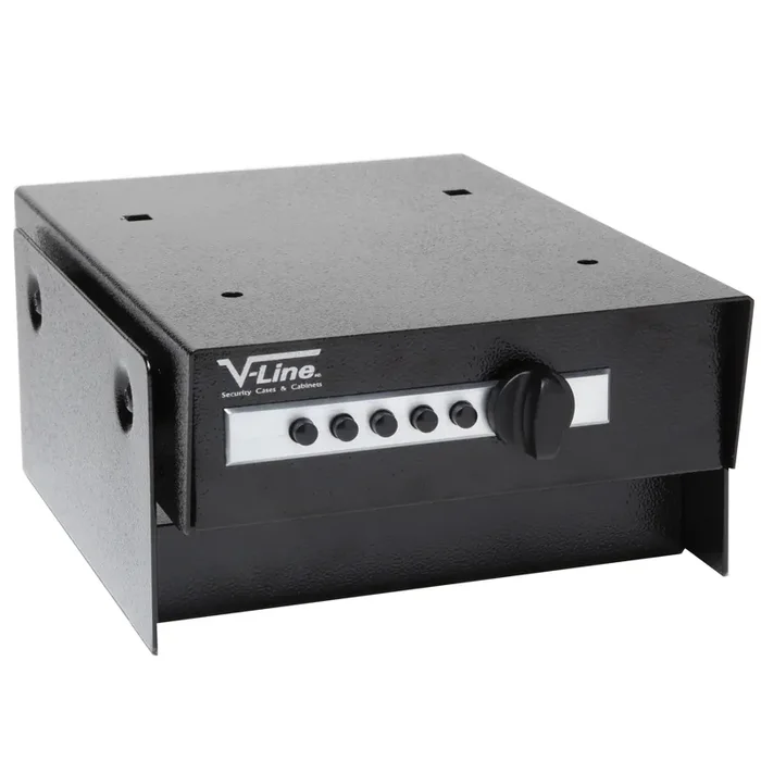 V-Line 2597-S BLK Desk Mate Handgun Safe