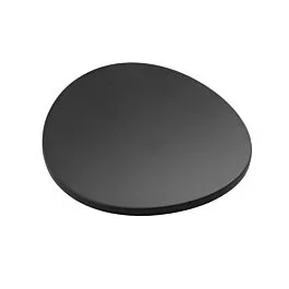 Vale Matte Black 3 Inch (76 mm) Diameter, Belwith Keeler Cabinet Hardware Knob
