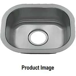 Valor 15” x 12-3/4” x 7” Stainless Steel Under-mount Single Bowl Kitchen Sink