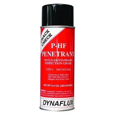 Visible Dye Penetrant System, Penetrant, 16 oz, Aerosol Can