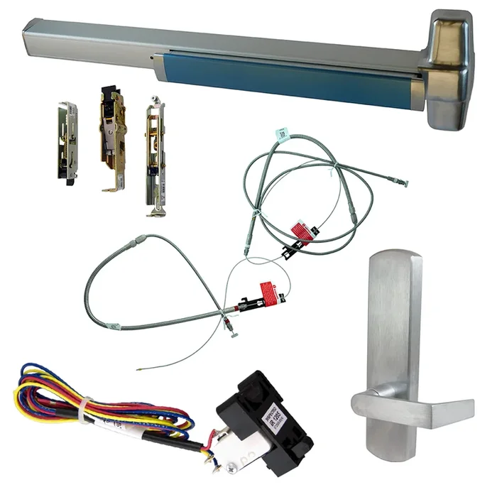 Von Duprin KIT – CVC Grooved Exit Device with RX Request to Exit Switch