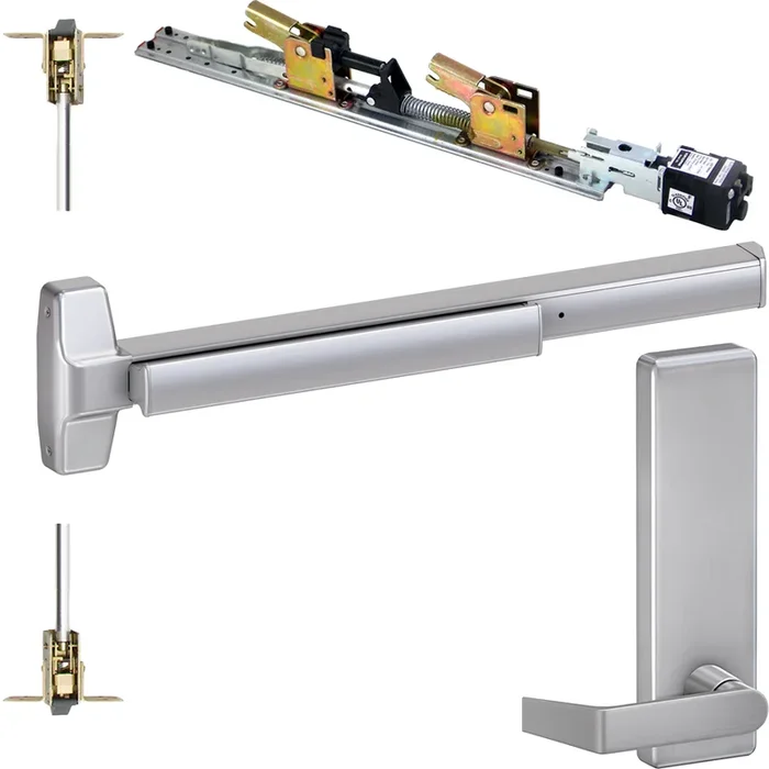 Von Duprin KIT – QEL CVR Exit Device with 780L-BE-06 Passage Lever Trim