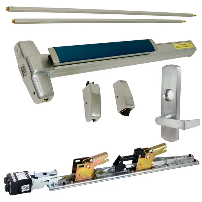 Von Duprin KIT – QEL SVR Smooth Exit Device with Nightlatch Lever Trim