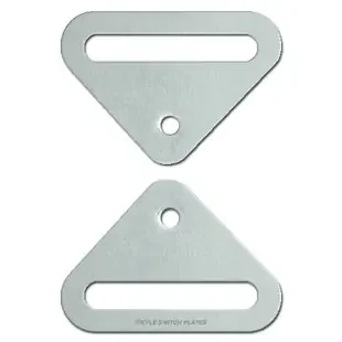 Wall Plate Straps for Mounting Switch Covers to Electrical Boxes