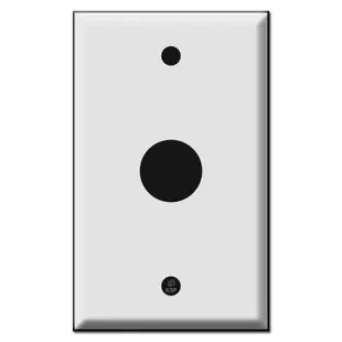 Wall Switch Plate Covers with 7/8‘‘ Opening for Round Devices