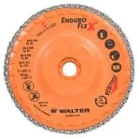 Walter 06B508 5″ 80 Grit Spin-On Enduro-Flex Flap Disc