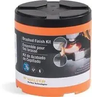 Walter 07E410 Brushed Finish Kit- Flat Surfaces 5/8″ – 11″ (1 Kit)