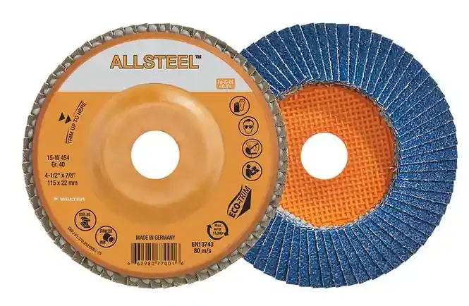 Walter 15W704 7″ x 7/8″ 40 Grit ALLSTEEL™ Flap Disc