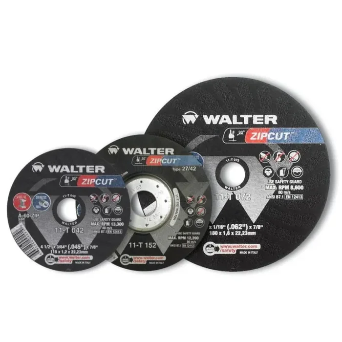 Walter ZipCut Cutting Disc for Steel and Stainless Steel