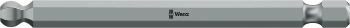 Wera 05380131001 | 1/4″ Hex Key Screwdriver Bit 842/4 | 1/4″ Hex Power Drive | Length 3.5″ (89mm)