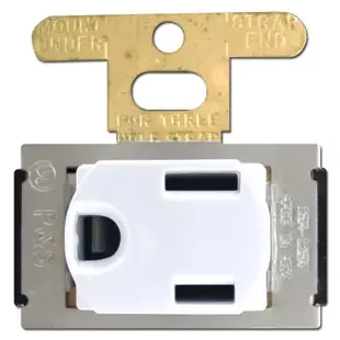 White 15A Despard Electrical Outlets