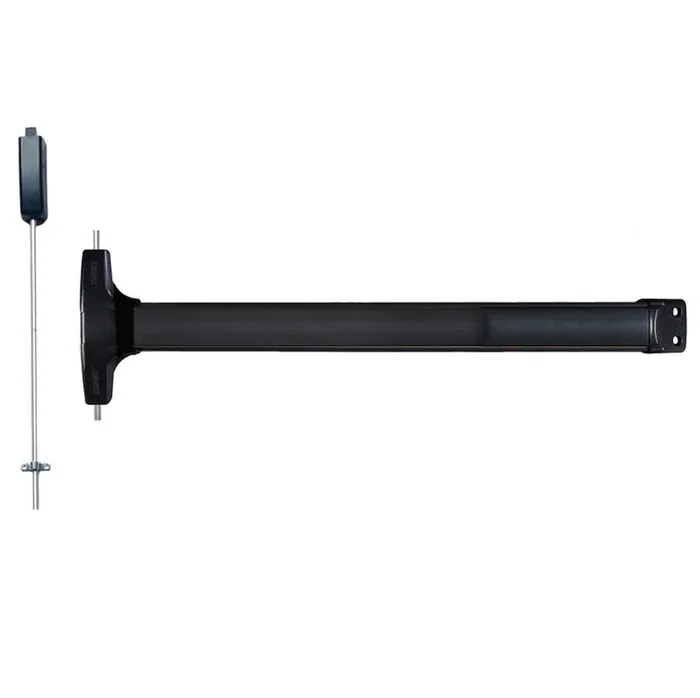 Wide Stile Surface Vertical Rod (SVR), TRO – Detex Corporation Value Series Exit Device
