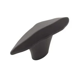 Willow Style Cabinet Hardware Knob, Oil-Rubbed Bronze 2-1/8 Inch length