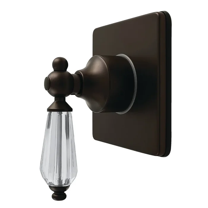Willshire Single-Handle Six-Way Diverter Valve with Square Trim Kit, Oil Rubbed Bronze – Kingston Brass
