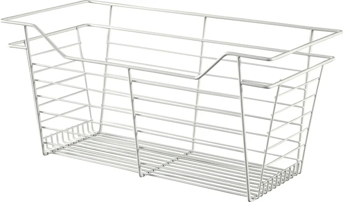 Wire Closet Basket with Full Extension Slides by Hafele