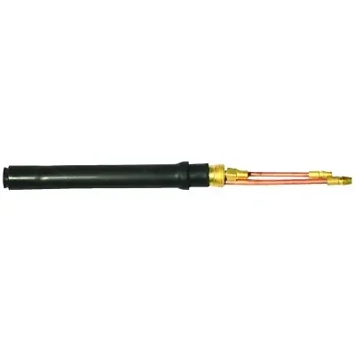 WP-25 Water Cooled Tig Torch Body, Straight Head, 3/4 in Handle