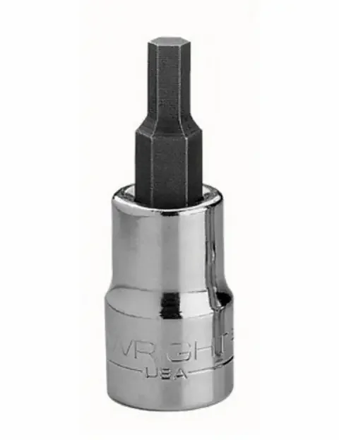 Wright 3/8″ Dr Metric hex bit 12pt, 5mm