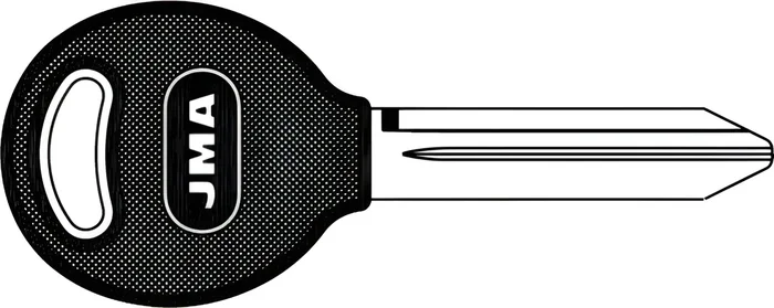 Y160-PT Chrysler Chipless Shell – JMA USA Transponder Key Blank