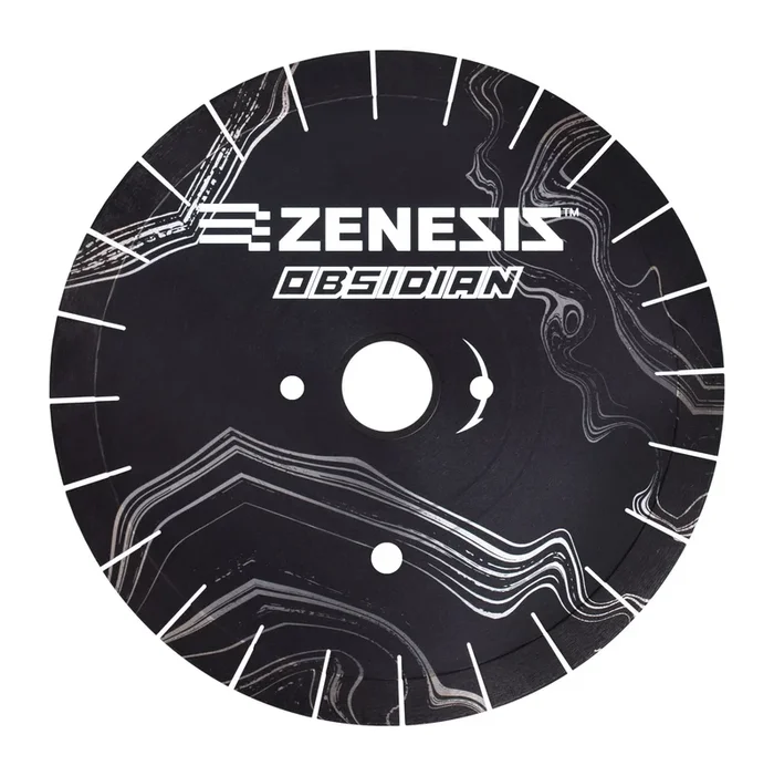 Zenesis Obsidian Black Bridge Saw Blade 18″ 25mm Segments 50/60mm, Breton, Donatoni