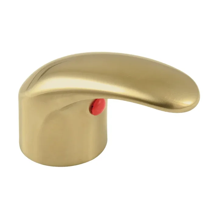 Zinc Alloy Lever Handle (Hot Side) – Brushed Brass by Kingston Brass